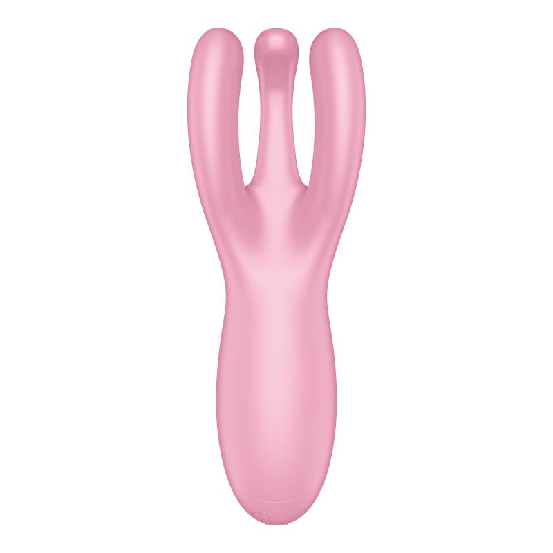 Succionador Clítoris Threesome 4 Satisfyer Connect Rosa