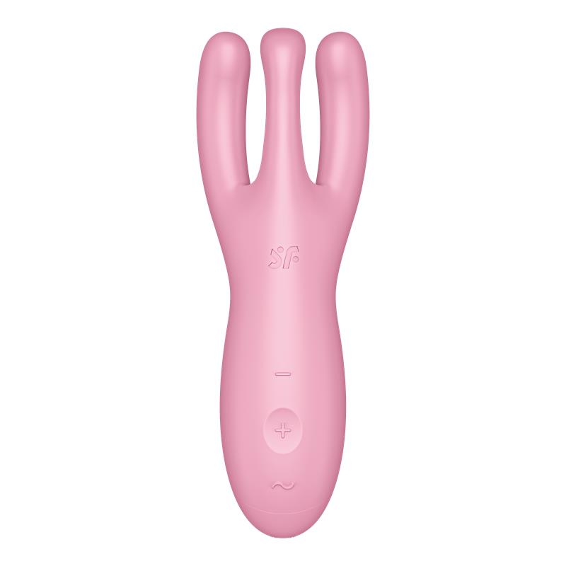 Succionador Clítoris Threesome 4 Satisfyer Connect Rosa