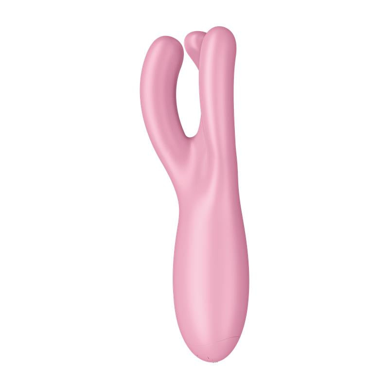 Succionador Clítoris Threesome 4 Satisfyer Connect Rosa