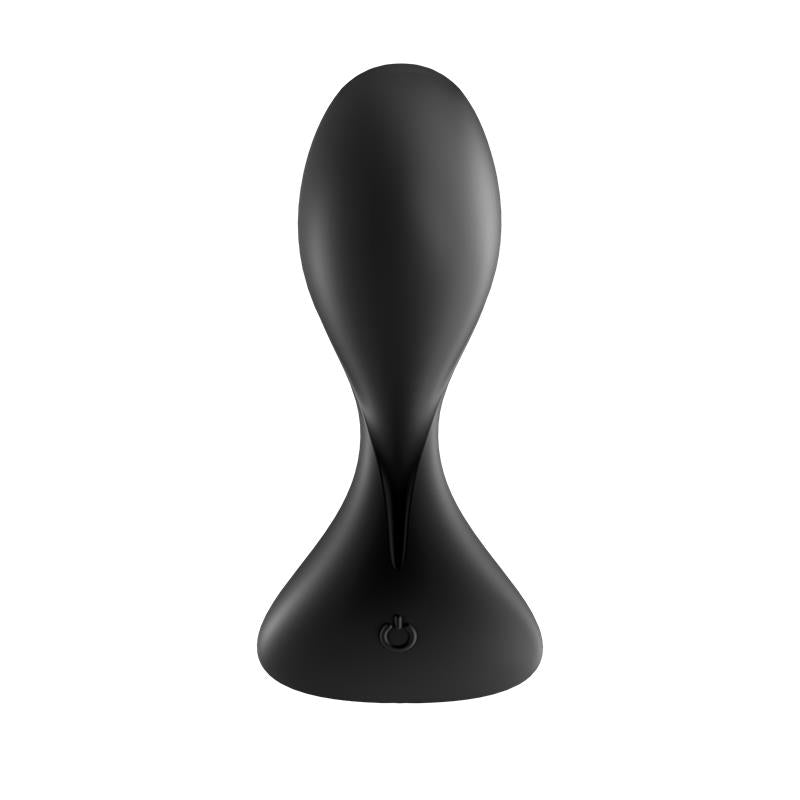 Plug Anal con Vibración Negro con APP. Trendsetter