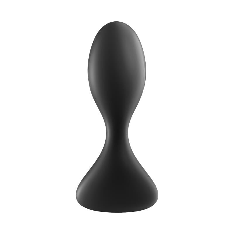 Plug Anal con Vibración Negro con APP. Trendsetter