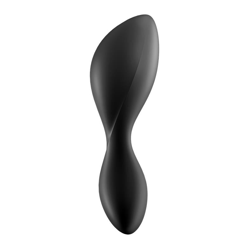 Plug Anal con Vibración Negro con APP. Trendsetter