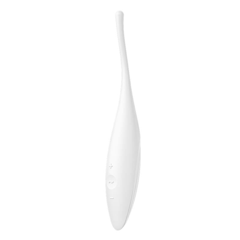 Estimulador a distancia Vibrador Giratorio con APP Blanco