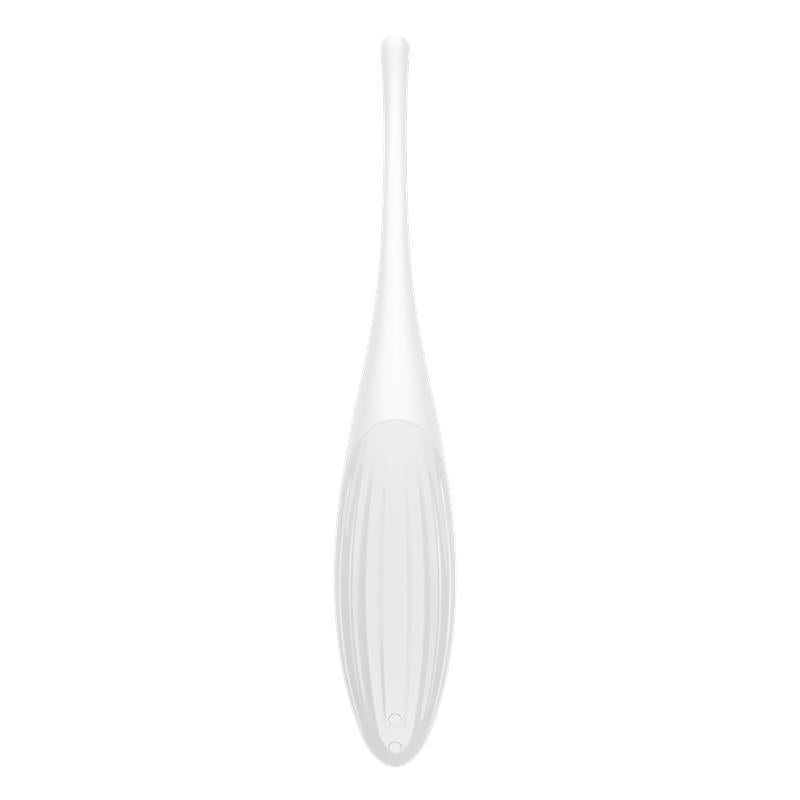 Estimulador a distancia Vibrador Giratorio con APP Blanco