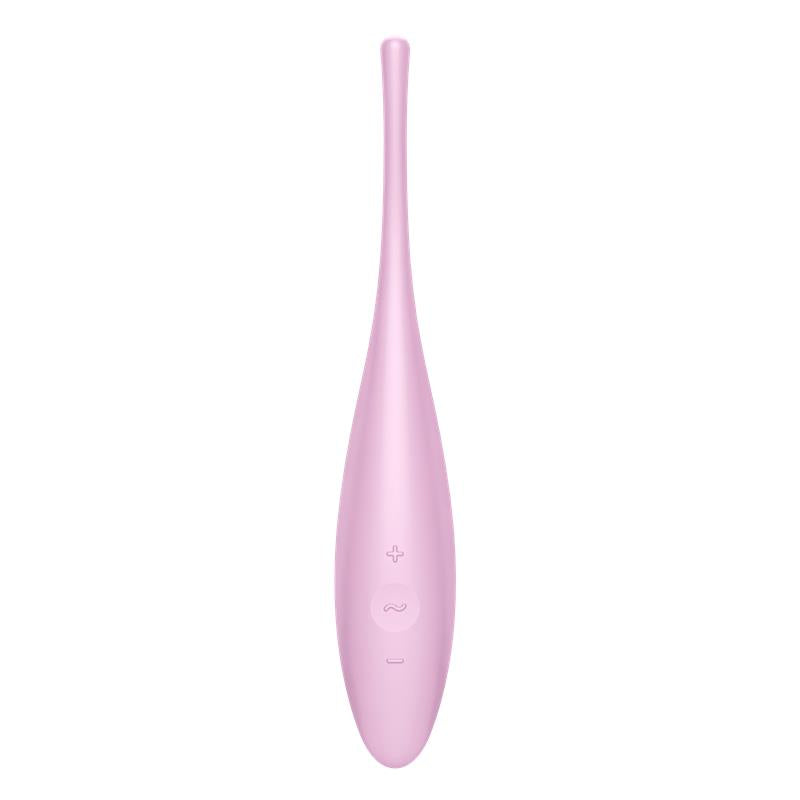 Estimulador a distancia Vibrador Giratorio con APP Rosa