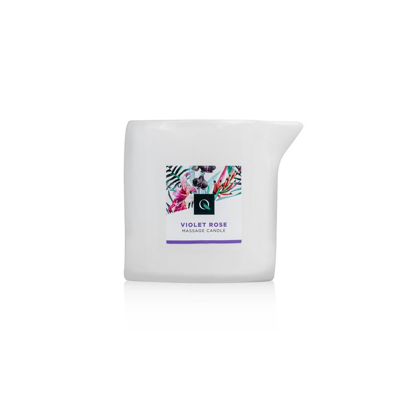 Vela de Masaje Rosa Violeta - 200g - Osmic