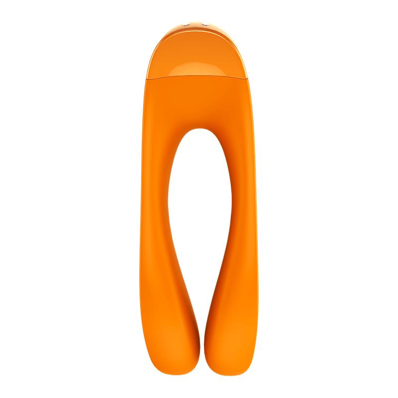 Vibrador Masajeador para Clítoris, Pene, Pezones. Naranja