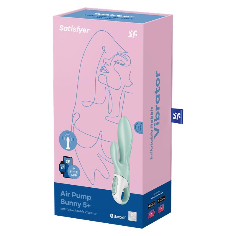 Vibrador Conejito Air Pump Bunny 5 con APP Satisfyer Connect