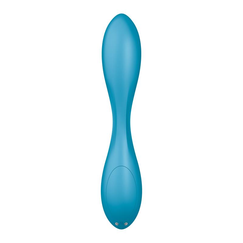 Vibrador Punto G. Cuerpo Flexible. 2 Motores y 12 Intensidades