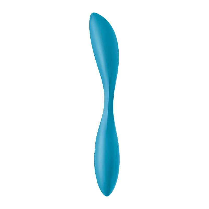 Vibrador Punto G. Cuerpo Flexible. 2 Motores y 12 Intensidades