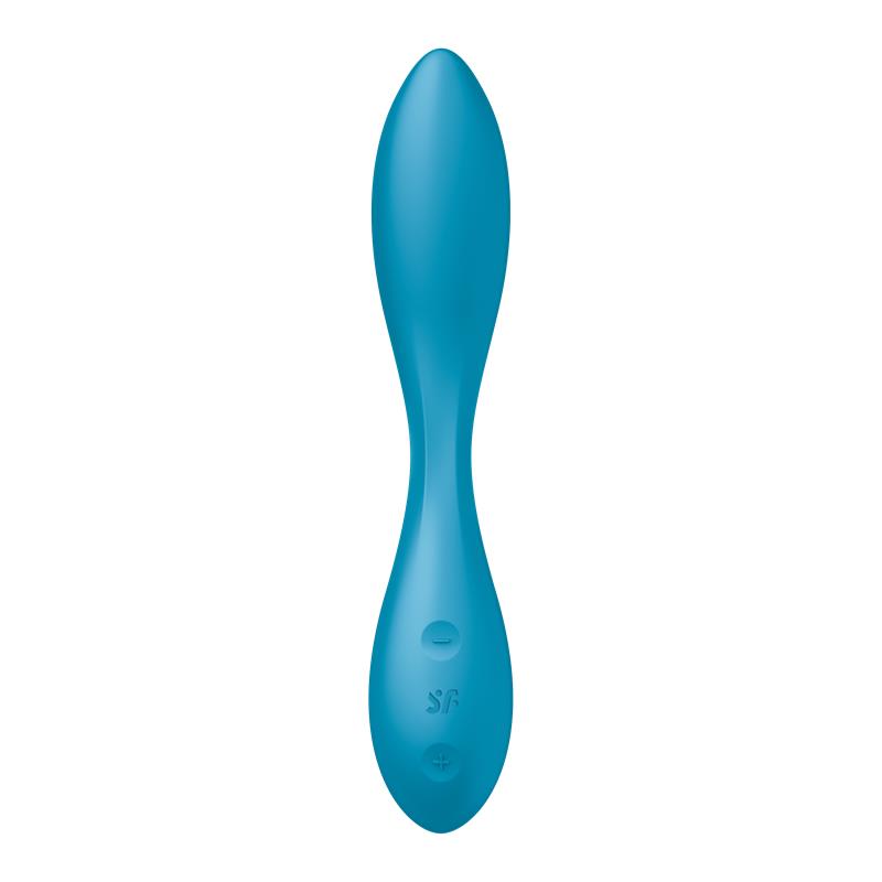 Vibrador Punto G. Cuerpo Flexible. 2 Motores y 12 Intensidades