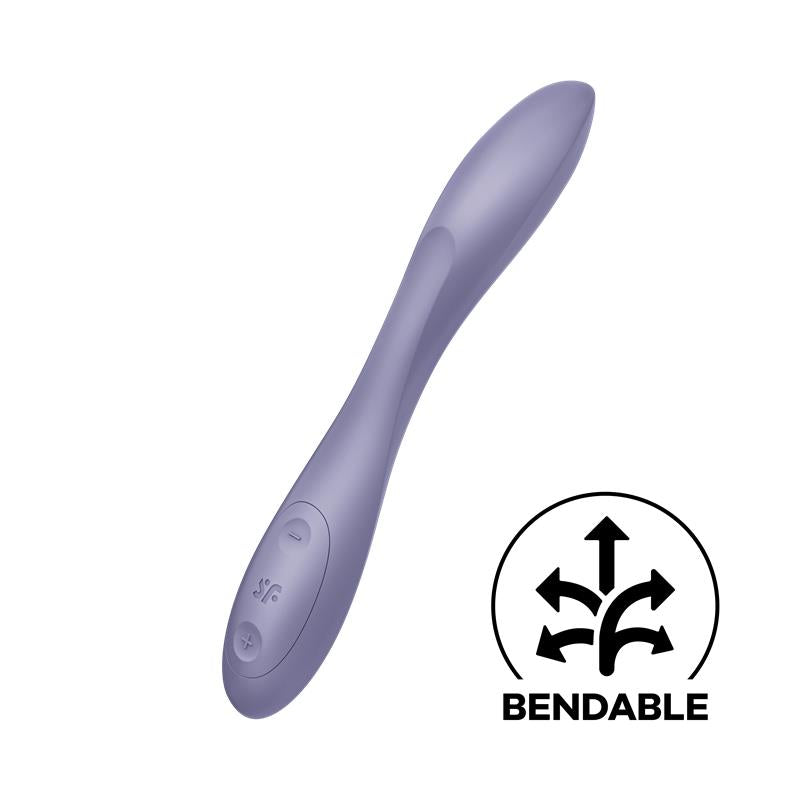Vibrador Punto G 2 Motores. Cuerpo Flexible. 12 Intensidades
