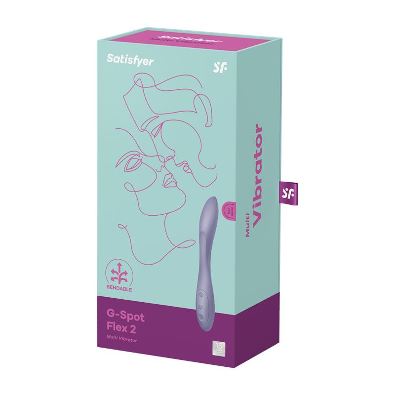 Vibrador Punto G 2 Motores. Cuerpo Flexible. 12 Intensidades