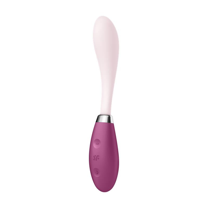 Vibrador Punto G Rojo. 2 motores. 12 Programas
