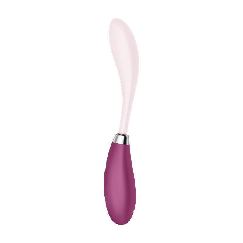 Vibrador Punto G Rojo. 2 motores. 12 Programas