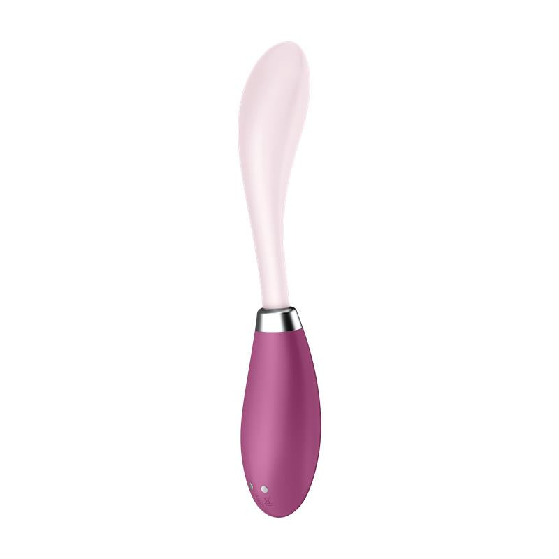 Vibrador Punto G Rojo. 2 motores. 12 Programas