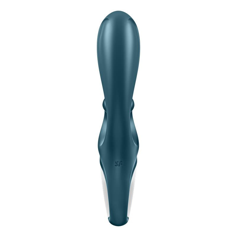 Vibrador con APP Satisfyer Connect Grayblue. 144 Patrones