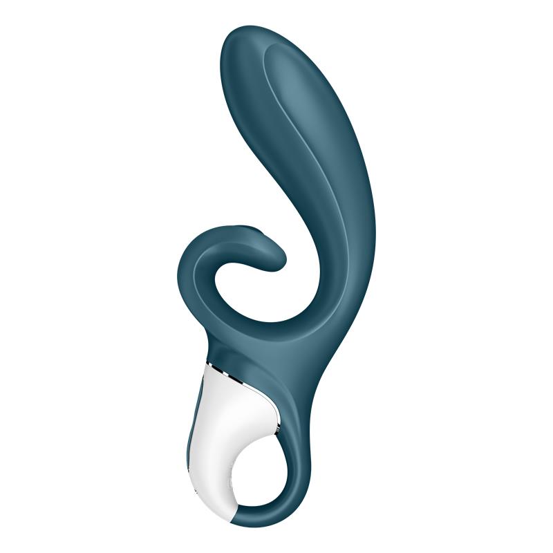Vibrador con APP Satisfyer Connect Grayblue. 144 Patrones