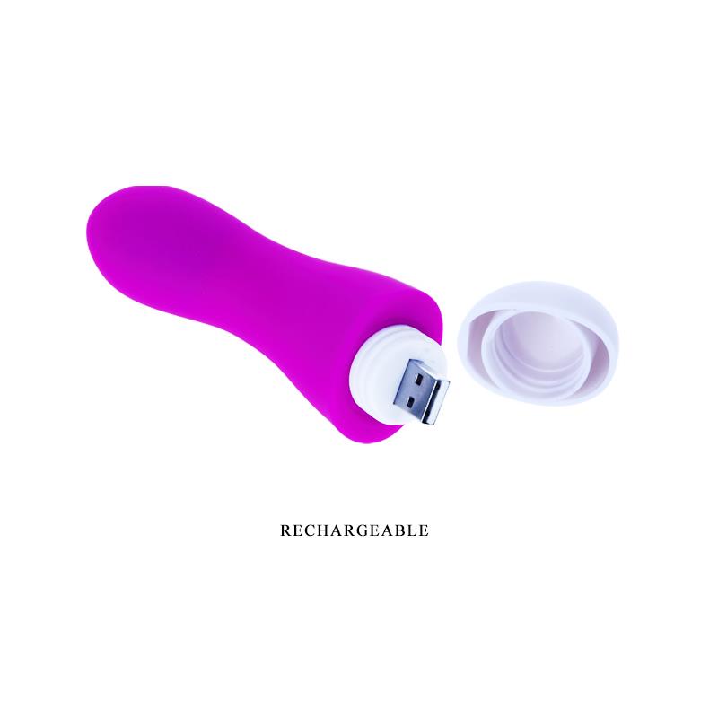 Ian. Vibrador Punto G Rosa. 30 Funciones. USB