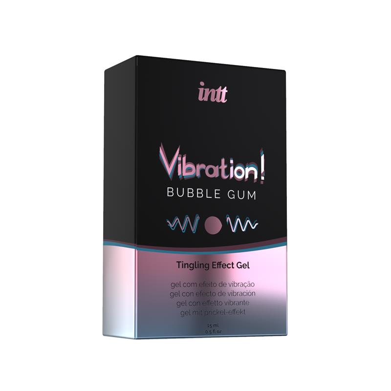 Vibrador Líquido Aroma a Chicle de Fresa Unisex 15ml
