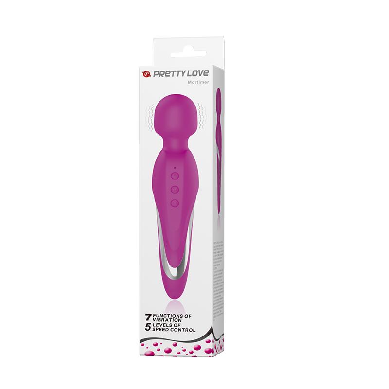 Masajeador vibrador clitoris USB Morado. 5 velocidades