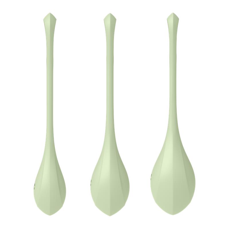 Set de 3 Bolas Chinas Yoni Power 2 Verde Claro