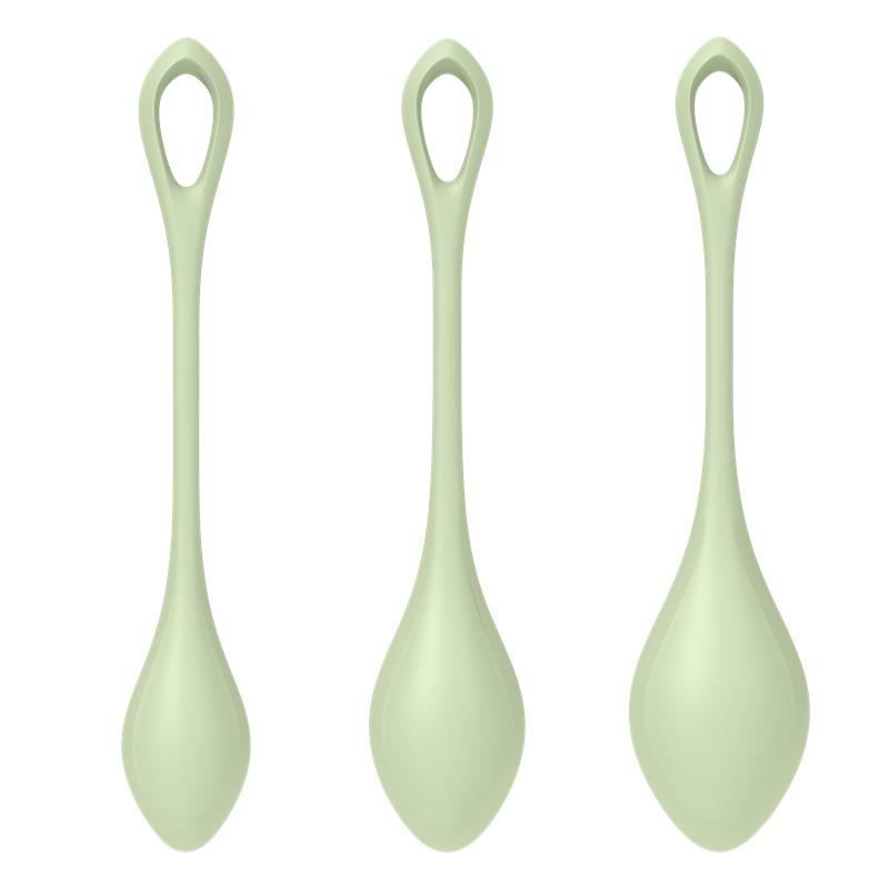 Set de 3 Bolas Chinas Yoni Power 2 Verde Claro
