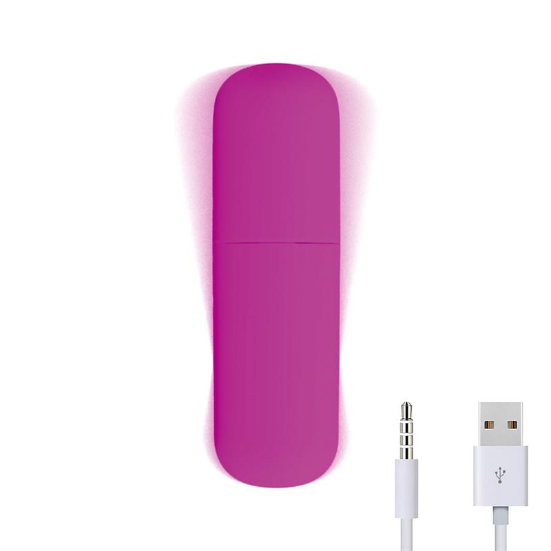 Crucial Collection. Set de Bala Vibradora con 4 Fundas USB Silicona Impermeable
