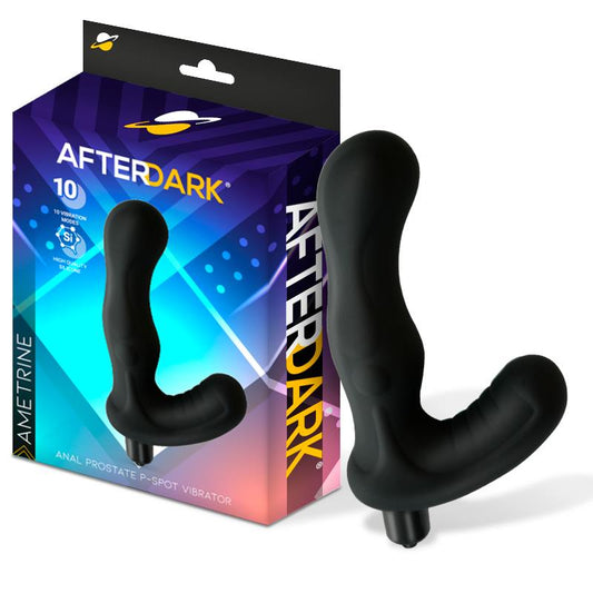 Vibrador Prostático Punto P 10 funciones, punta redondeada