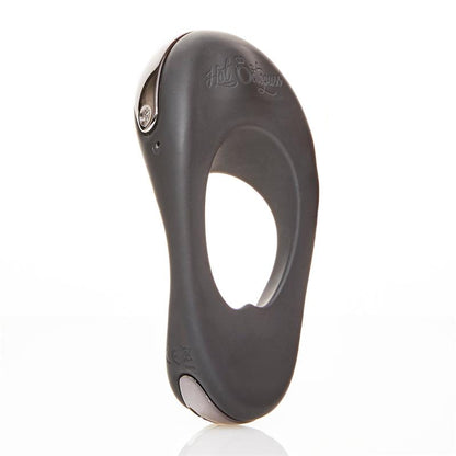 Anillo para el Pene Vibrador y Estimulador Perianal Atom Plus Negro