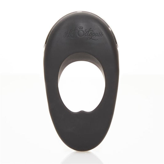 Anillo para el Pene Vibrador y Estimulador Perianal Atom Plus Negro