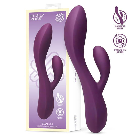 Vibrador Silicona Líquida Inyectada. Unibody. Bacall 2