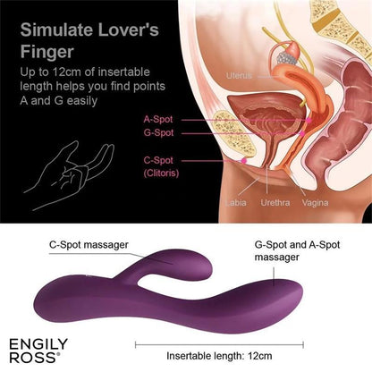 Vibrador Silicona Líquida Inyectada. Unibody. Bacall 2