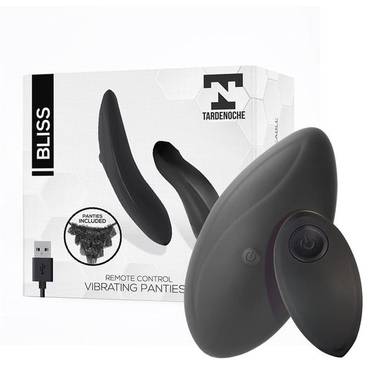 Braga vibradora con control remoto, recargable USB