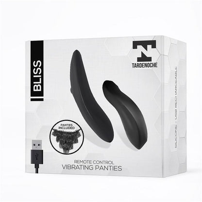 Braga vibradora con control remoto, recargable USB