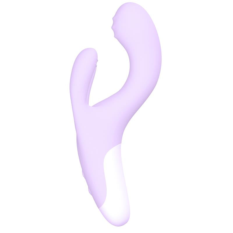 Vibrador Triple Motor Ergonómico USB Silicona de Alta Calidad