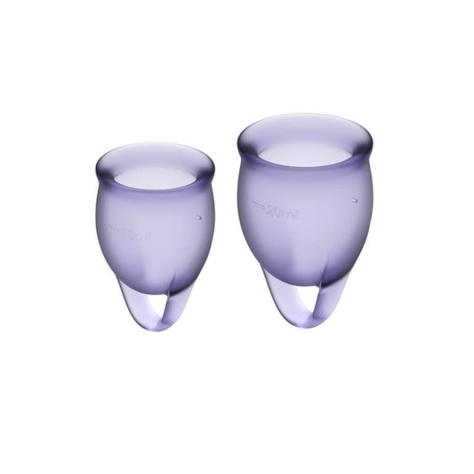 Pack de 2 Copas Menstruales Feel Confident Lilla