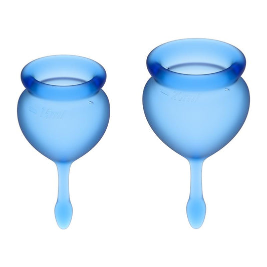 Pack de 2 Copas Menstruales Feel Good Dark Blue