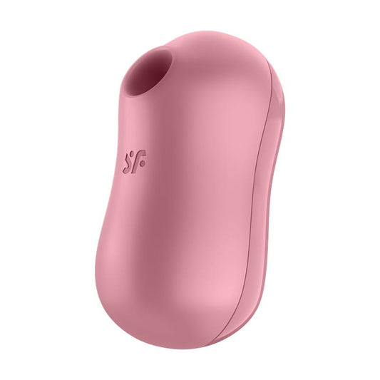 Succionador de Clítoris y Vibrador Cotton Candy Rojo Claro