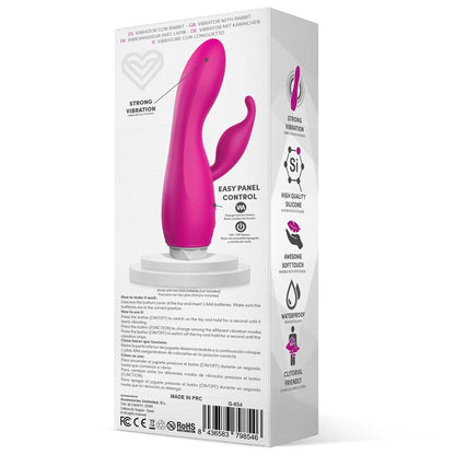 Vibrador Conejito de Silicona Rosa