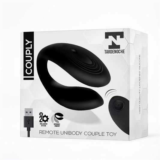 Juguete para parejas; Vibrador Dos Motores, control remoto