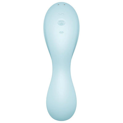Masajeador vibrador clitoris Curvy Trinity 5 con APP Azul