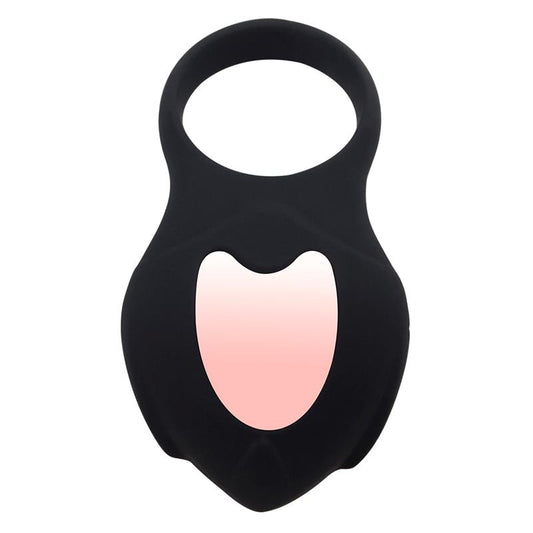 Anillo vibrador con Led Control Remoto USB, Silicona