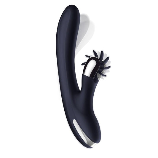 Vibrador Rotador con Lenguas Giratorias y Movimiento de Dedos
