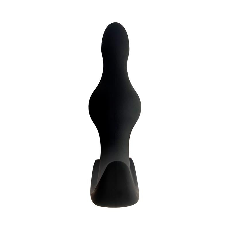 Plug anal de silicona con Base de anclaje