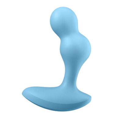 Plug anal con vibración Satisfyer Connect APP Azul - Deep Diver