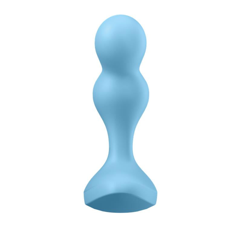 Plug anal con vibración Satisfyer Connect APP Azul - Deep Diver