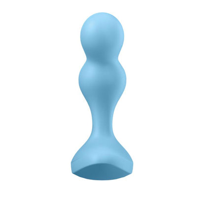Plug anal con vibración Satisfyer Connect APP Azul - Deep Diver