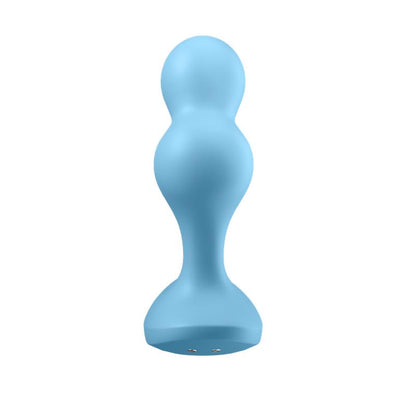 Plug anal con vibración Satisfyer Connect APP Azul - Deep Diver