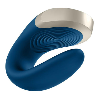 Vibrador Parejas con doble motor, control remoto y APP Azul